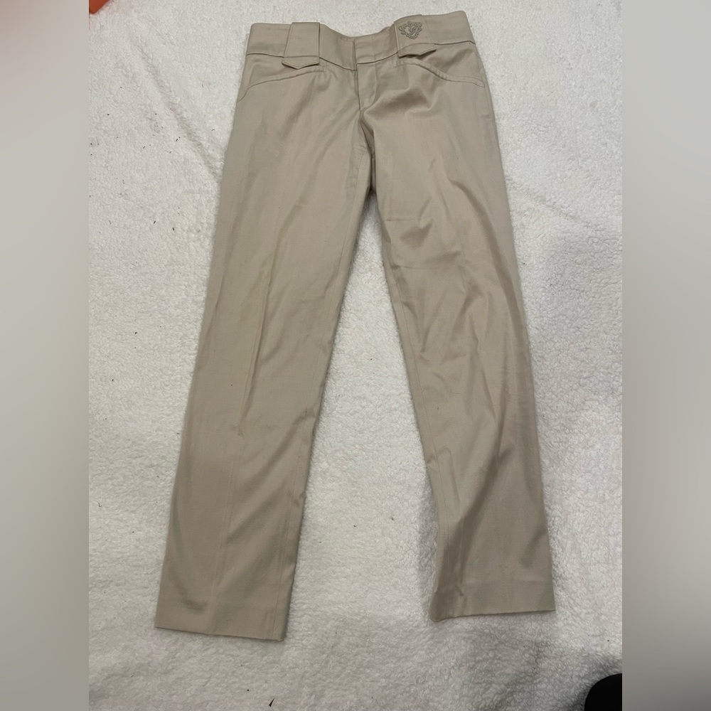 Gucci tan slacks, wardrobe staple